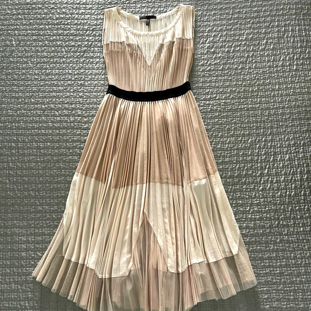 BCBG Pleated Dress